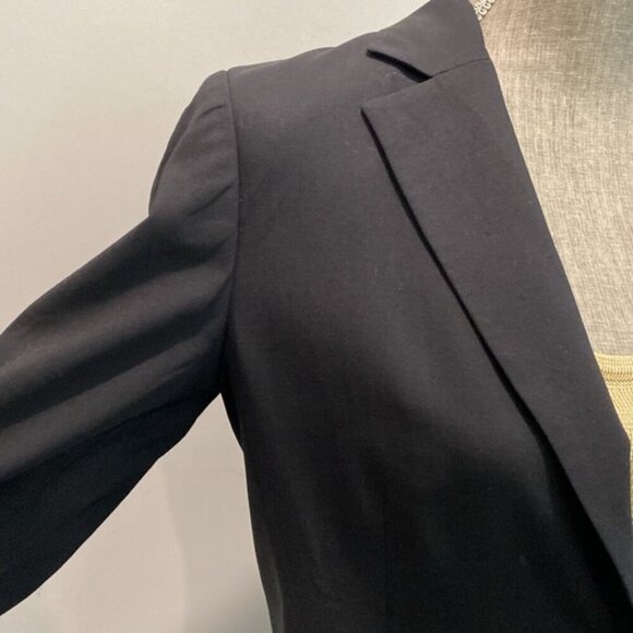 Holt Renfrew Black Wool Classic Blazer - Picture 9 of 15
